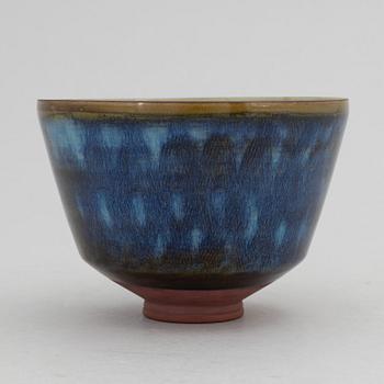 Wilhelm Kåge, a 'Farsta' stoneware bowl, Gustavsbergs Studio 1931.