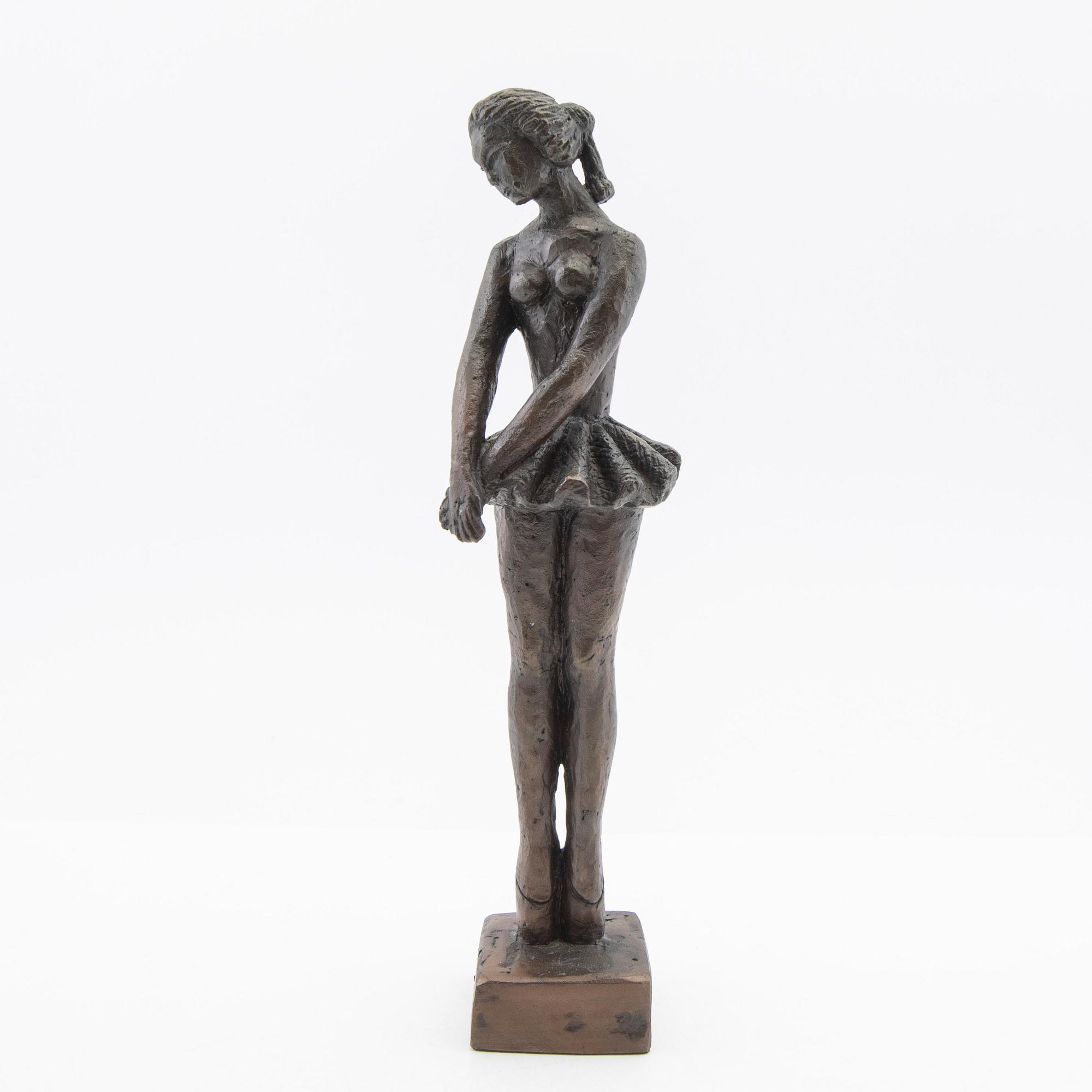 Carl-Einar Borgström, sculpture, "The Ballet Girl".