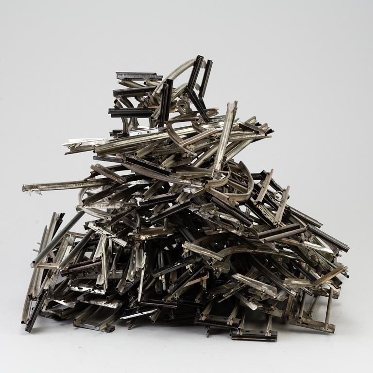 A lot of 10 pieces of locomotives and wagons, Germany, early 20th century.