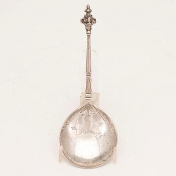 SUPSKED, silver, Carl Peter Tellander, verksam 1744-1778 i Jönköping. Vikt ca 30 gram.
