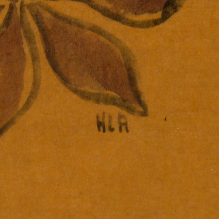 A mid 20th Century Finnish birch and plywood art tray by Hilkka-Liisa Ahola for Soinne Kni.