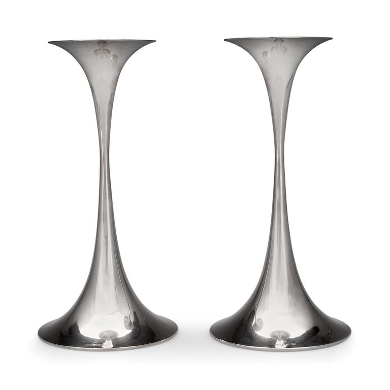 Tapio Wirkkala, A PAIR OF CANDLESTICKS.