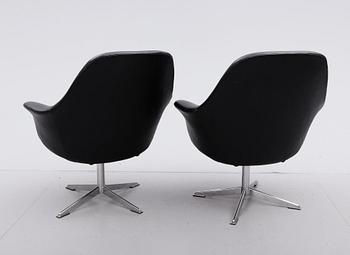 FÅTÖLJER, 1 par, 1960-tal.