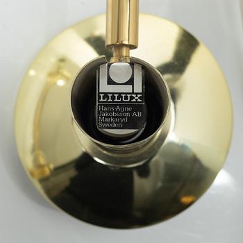 Hans-Agne Jakobsson, wall lamps, a pair, Lilux.