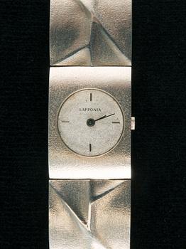 Björn Weckström, ARMBANDSUR, sterling silver, "Istral" Lapponia 1992.