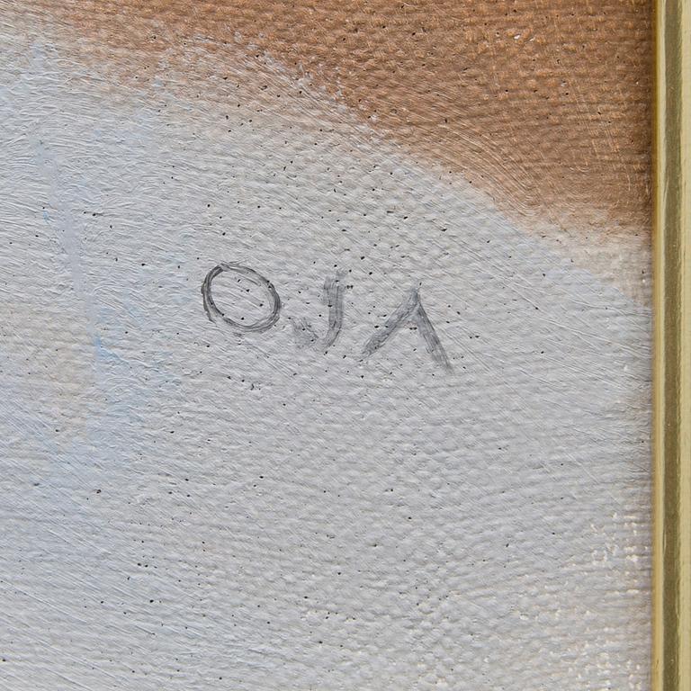 ONNI OJA, olja på duk, signerad.