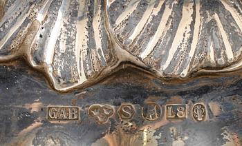 PRESENTERFAT, silver, GAB, Stockholm 1937. Vikt ca 938 gram.
