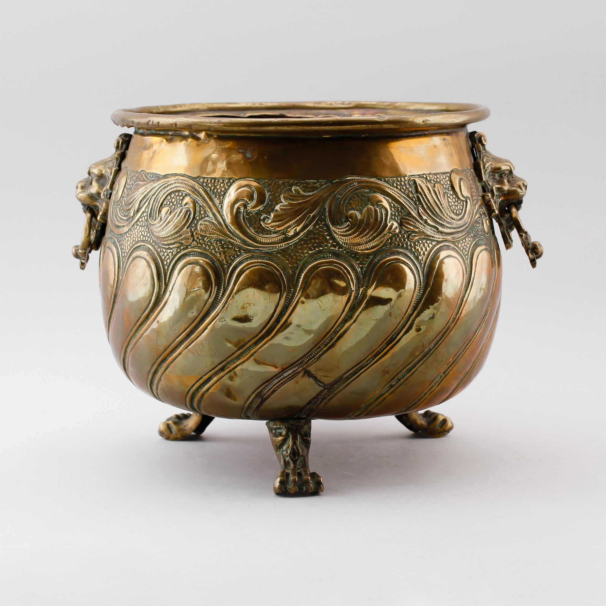 JADRINIÈRE, mässing, 1800-tal.