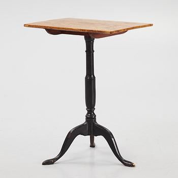 Fällbord, Sverige, omkring år 1800.