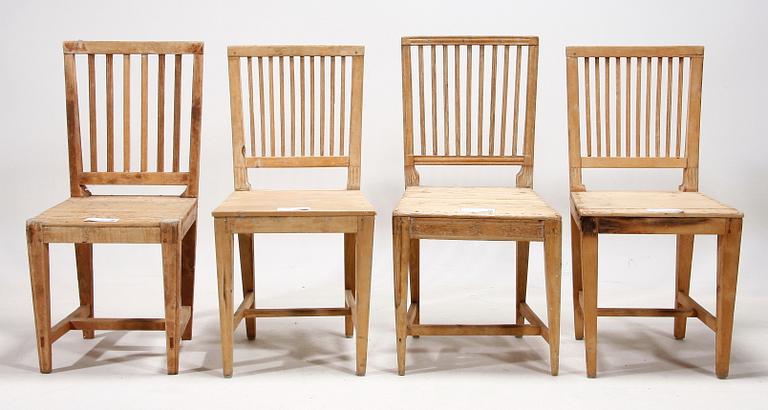 STOLAR, 4 st snarlika. 1800-tal. S.k Leksandsmodell.