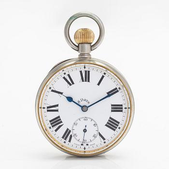Travel watch/pocket watch, 66 mm.