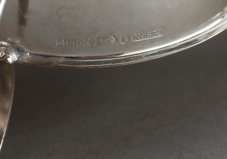 PUNSCHMUGGAR, 18 st, silver, Ceson, BEFA och GAB,  1968-85. Vikt 585 g.