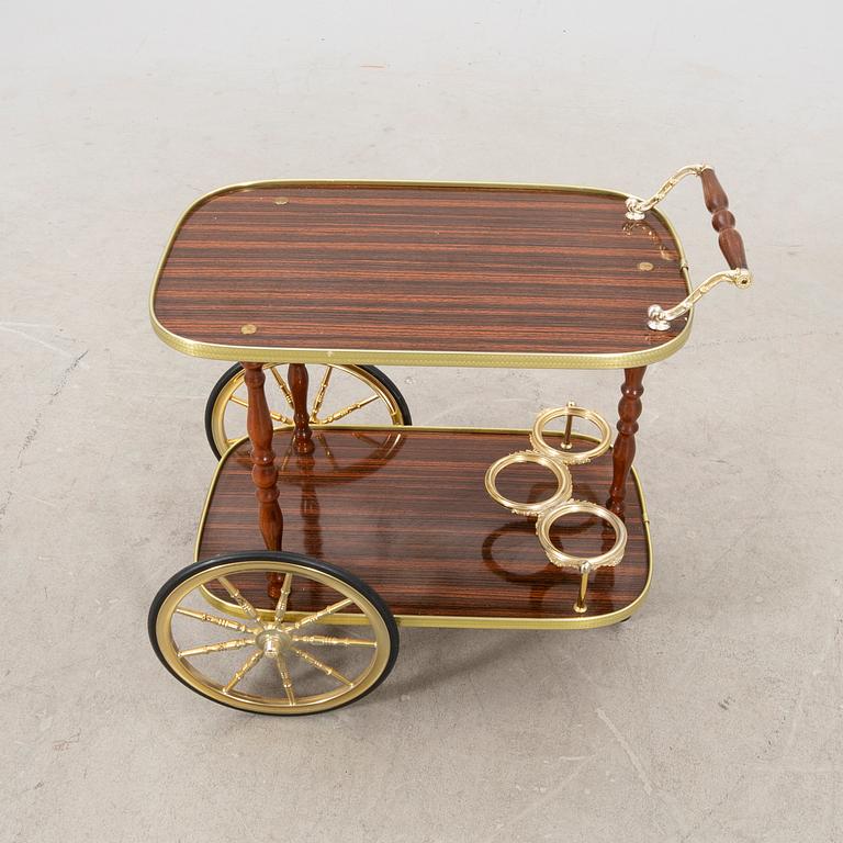 A 1970/80s serving trolley.