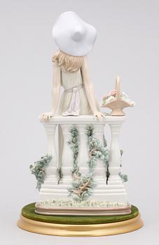 FIGURIN, porslin, Lladro, 1900-talets andra hälft.