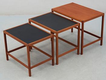 SATSBORD, Kurt Ostervig, brännmärkt, tillverkare Jason, Ringsted, Danmark, 1950/60-tal.