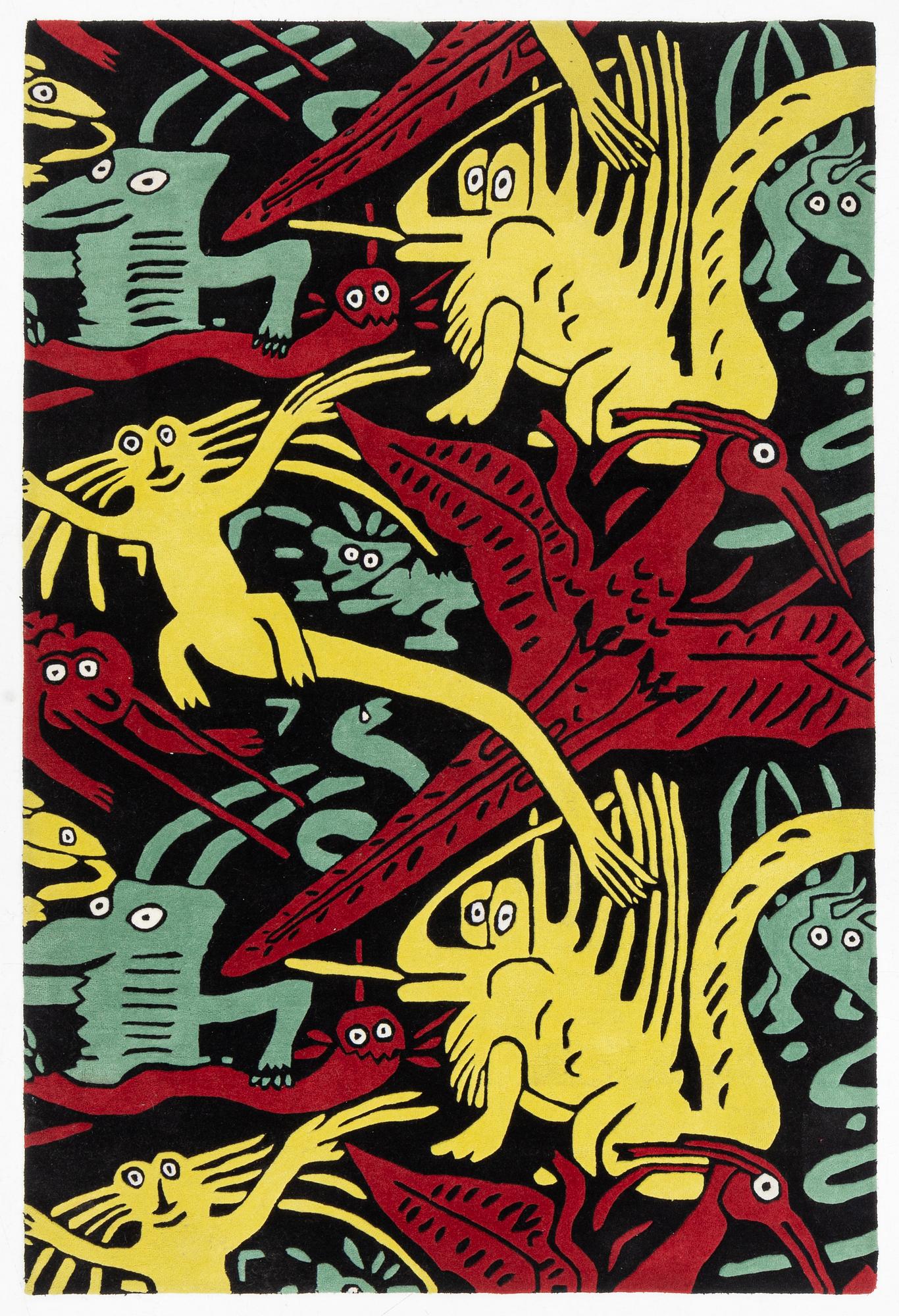 Carl Johan De Geer, a hand tufted carpet, "Monter Subtil", ca. 297 x 199 cm, signed and numbered 1/25.