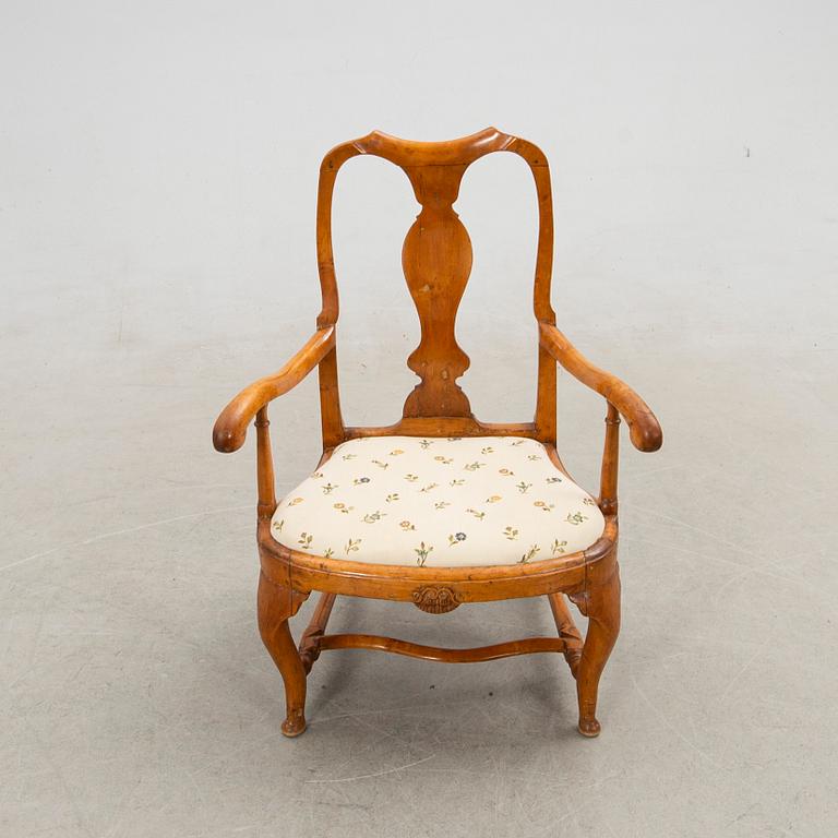 Armchair, Rococo, probably Denmark, 18th century.