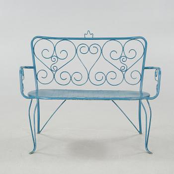 Four garden furnitures from the latter half of 20th century.