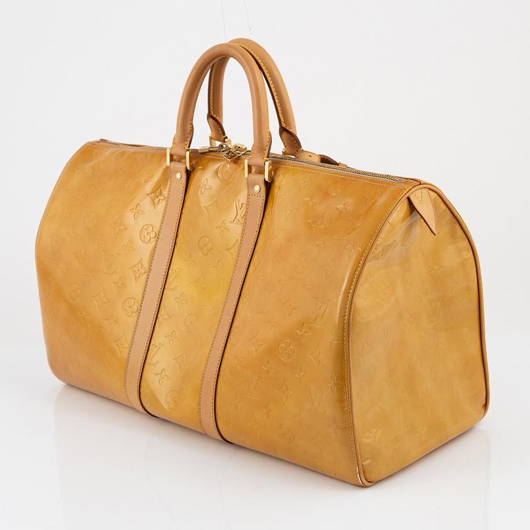 Louis Vuitton, A 'Vernis Keepall 45' weekendbag, 1999.