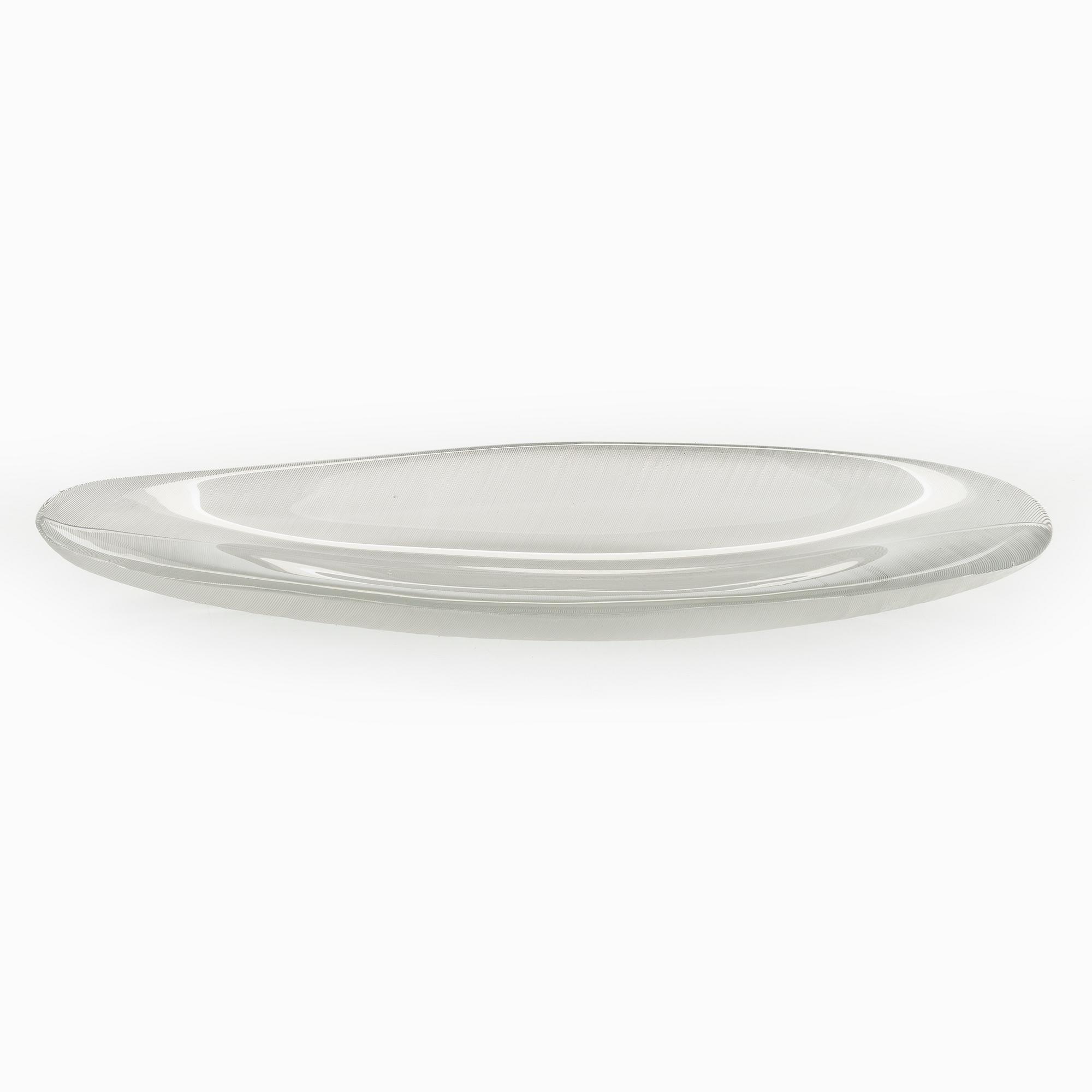 Tapio Wirkkala, taide-esine 3869, "Sulka" signeerattu Tapio Wirkkala Iittala -56.