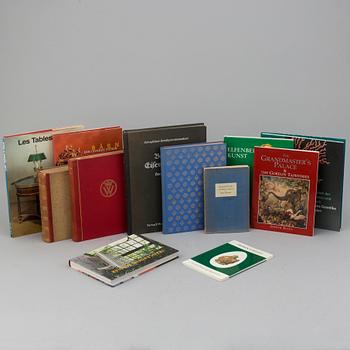 BÖCKER, 12 VOL, om Konsthantverk.