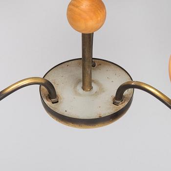 Paavo Tynell, A 1930s model 1434 ceiling lamp for Taito.