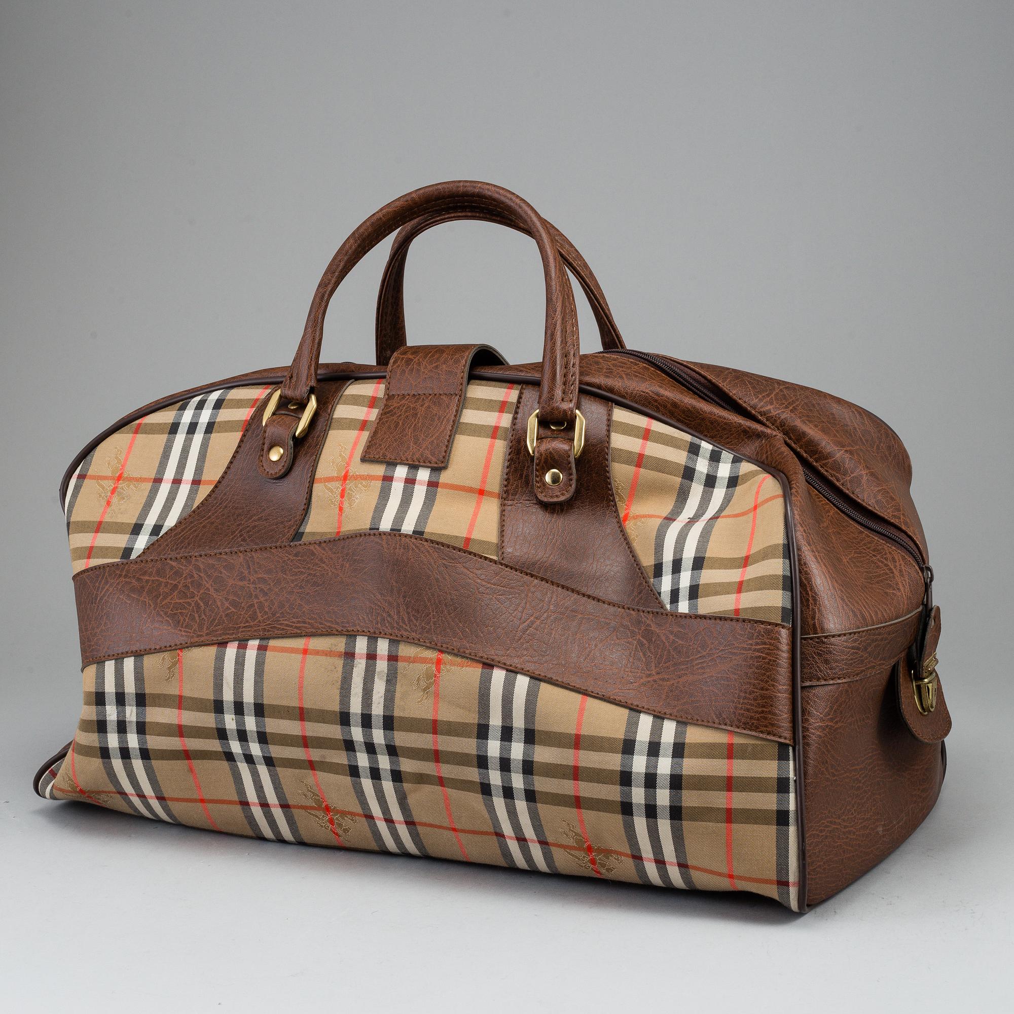 BURBERRY, weekendbag.