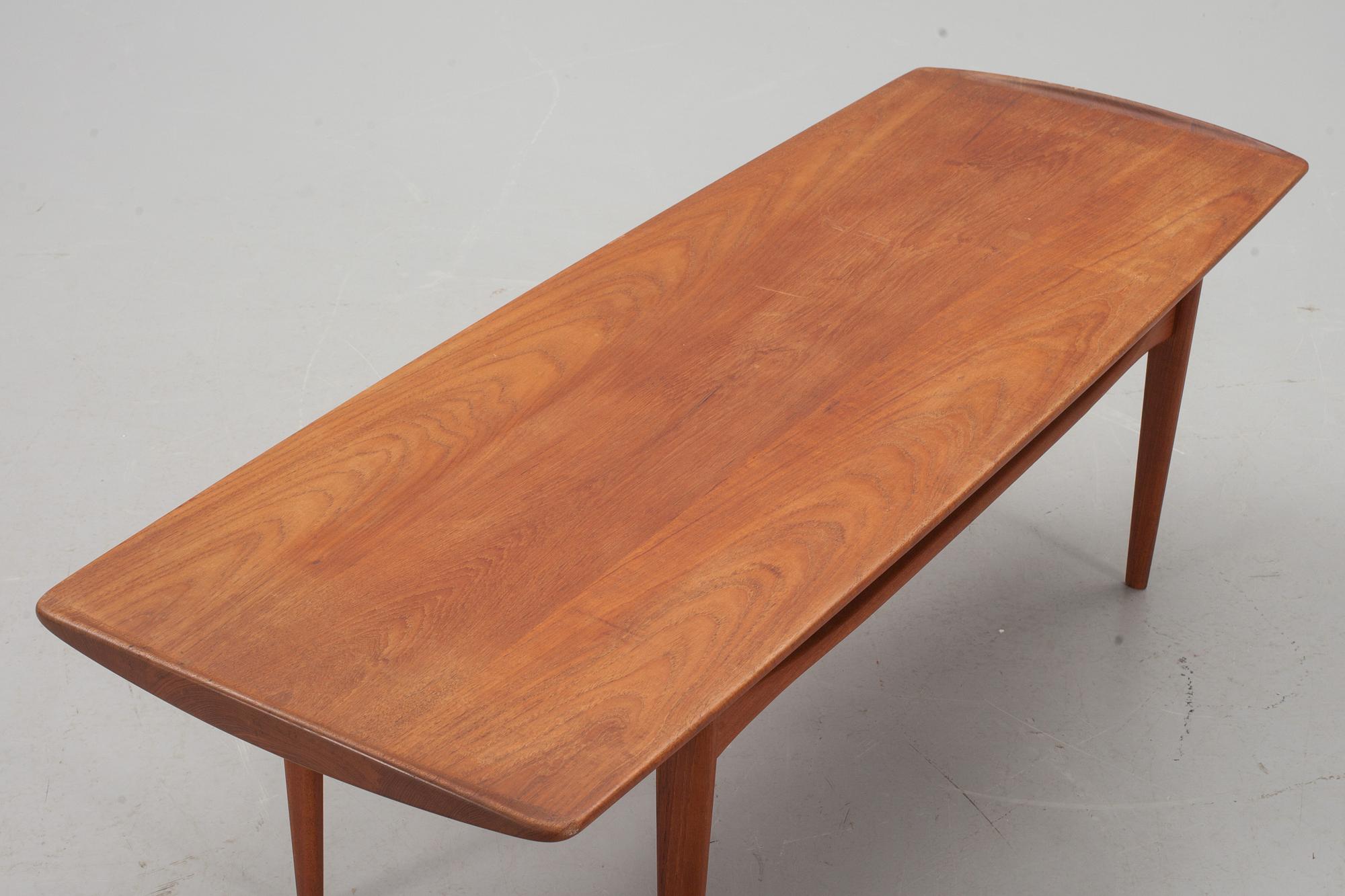 SOFFBORD, sannolikt Edvard Kindt-Larsen, France & Søn, Danmark, 1950/60-tal.