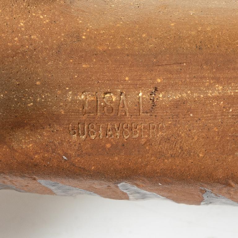 Lisa Larson, a 'tiger' stoneware figurine from the series 'Afrika', Gustavsberg, in production 1965-75.