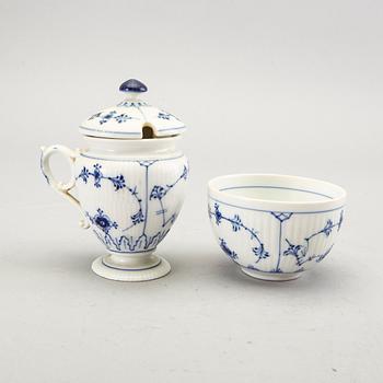 A 35 pcs Musselmalet Royal Copenhagen porcelain service.