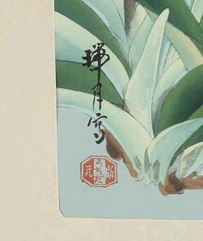 Ikeda Zuigetsu, woodblock print.