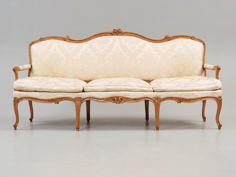 A German Rococo 18th century sofa.