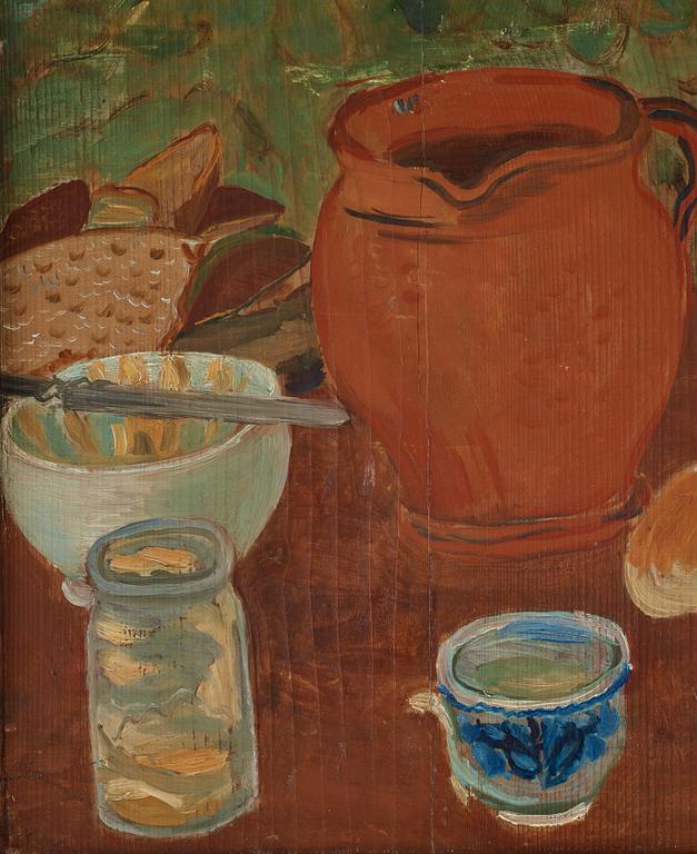 Axel Nilsson, oil on panel, Signed Axel Nilsson and dated 1921.