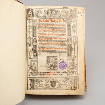 BOK, Flavius Josephus’ Jewish history, 1513.