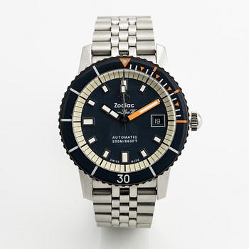 Zodiac, Super Sea Wolf, armbandsur, 40 mm.