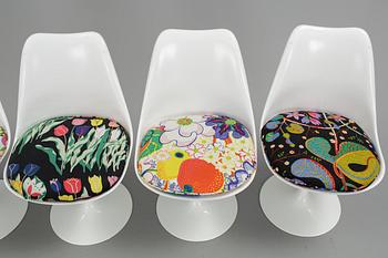 STOLAR, 6 st, "Tulip", Eero Saarinen, Knoll International, inköpta 2008.