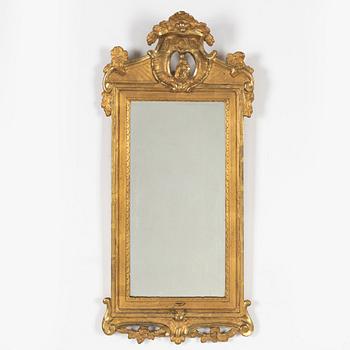 A Gustavian mirror end of the 18th Century.