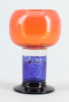 POKAL, glas, signerad Kaj Franck, Nuutajärvi Notsjö, 1970-tal.