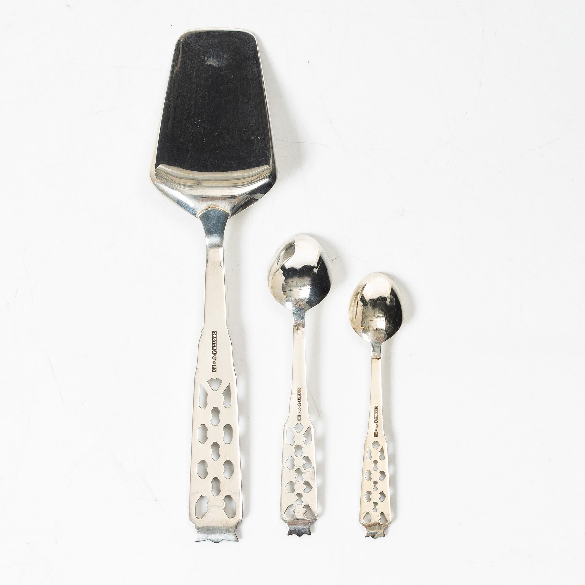 Bestickservis, 26 delar, "Princess", Ceson, Göteborg, 1965-78.