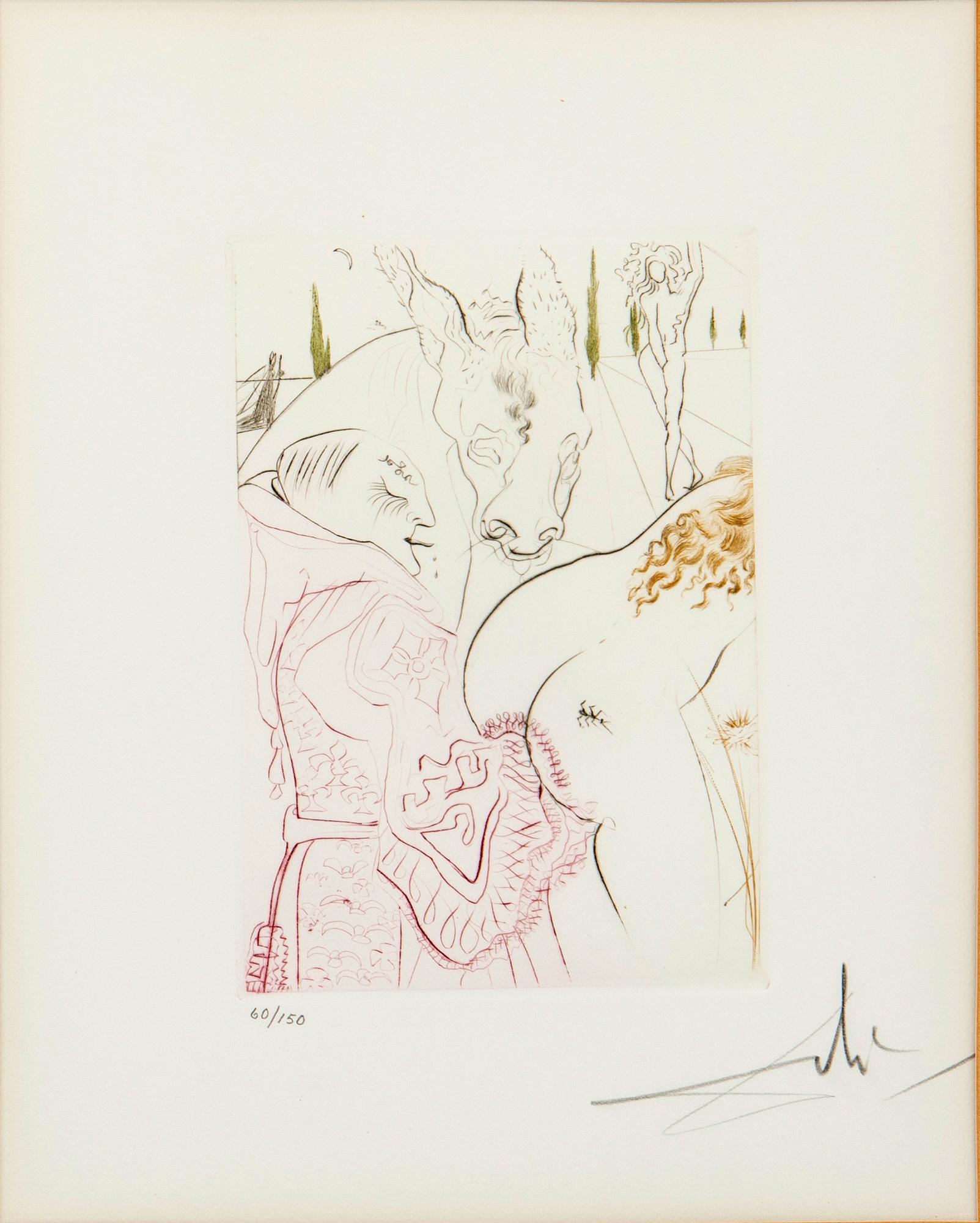 Salvador Dalí, "Le jument de compere Pierre" ur "Le Décameron".