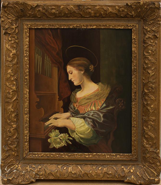 OKÄND KONSTNÄR, 1900-tal, olja på pannå.