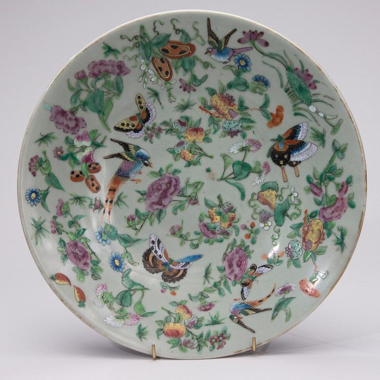 FAT, porslin, Kina 1800-talets första hälft.