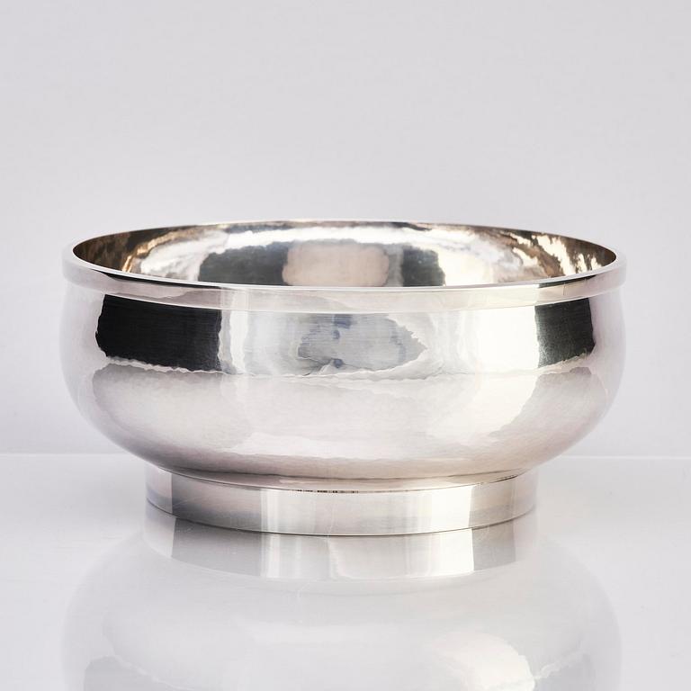 Sigurd Persson, skål, sterling silver, Stockholm 1963.