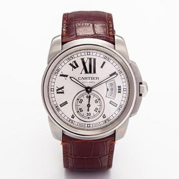 Cartier, Calibre de Cartier, armbandsur, 42 mm.