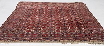 Carpet, Tekke, antique, approx. 285 x 220 cm.