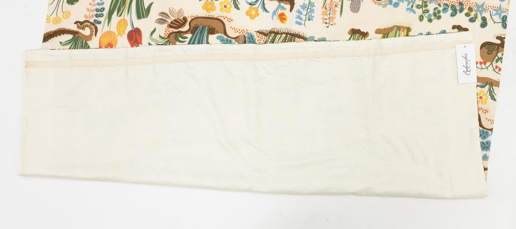 Josef Frank, gardin/draperi, "Primavera", Svenskt Tenn.