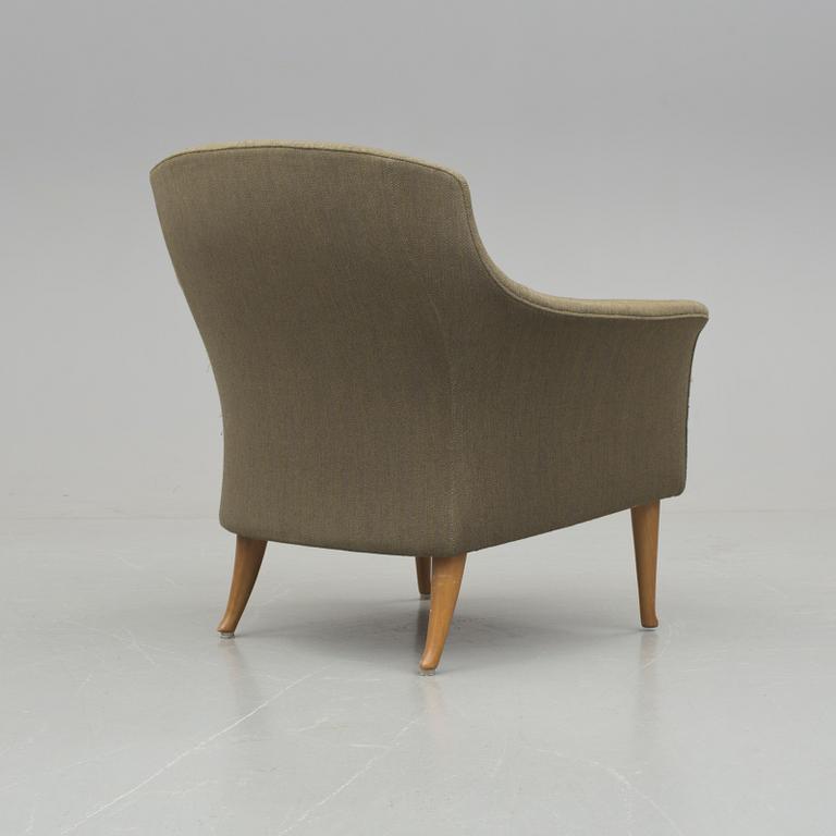 FÅTÖLJ, "Greta", Kerstin Hörlin-Holmqvist, för Nordiska Kompaniet (NK), 1960-tal.