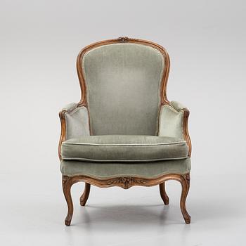A french Louis XV Bergére, 18th century.