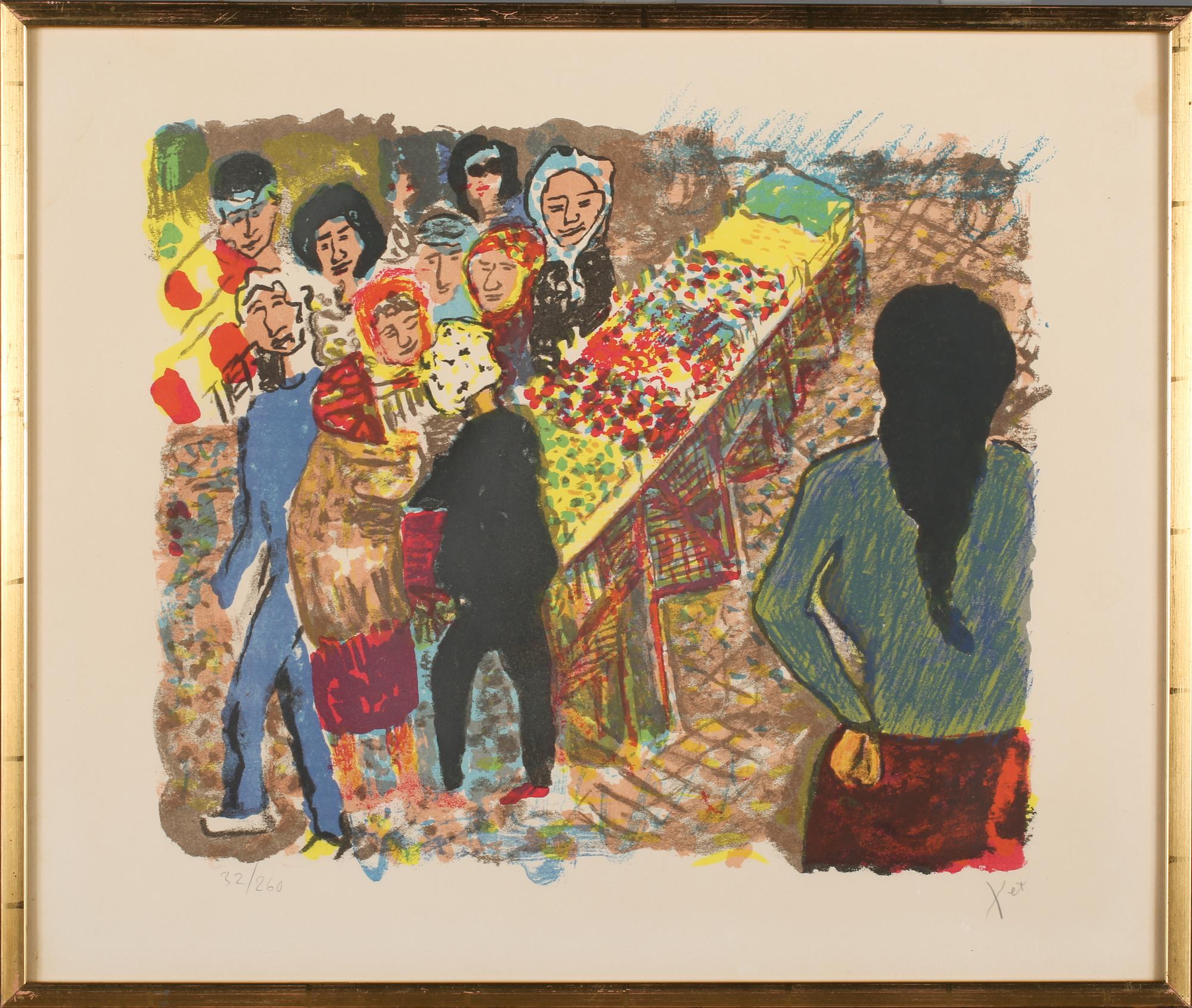 SVEN X:ET ERIXSON, färglitografi, signerad och numrerad 32/260.