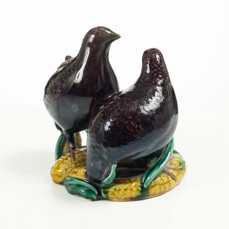 Rökelsekar / figurin, porslin, Kutani, Japan, Meiji (1868-1912).